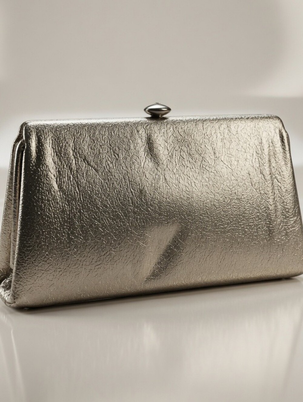 Vintage Silver Clutch         A Martie Creation